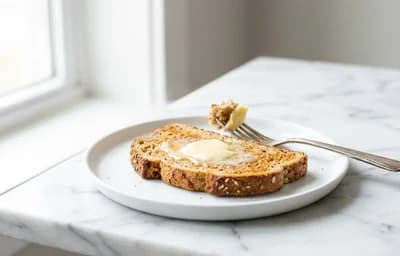 Whole-Grain Toast with Vegan Butter