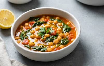 Chickpea Spinach Stew