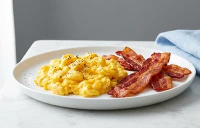 Scrambled Eggs with Bacon