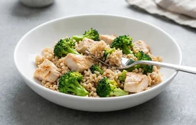Chicken Stir-Fry with Brown Rice