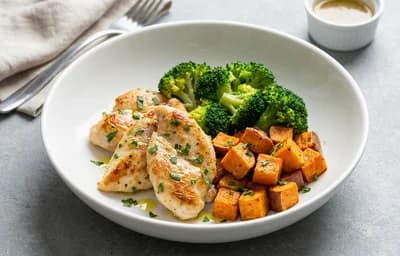 Chicken and Vegetable Bowl