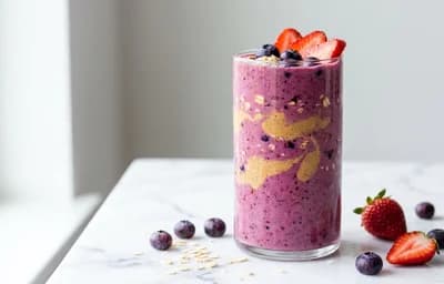 Berry Oat Smoothie