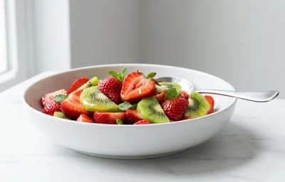 Strawberry Kiwi Fruit Salad