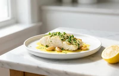 Baked Cod with Herbs