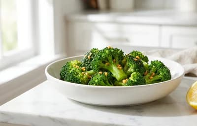 Sautéed Broccoli with Garlic