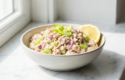 Tuna Salad with Celery and Lemon