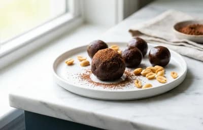 Chocolate Peanut Butter Fat Bombs