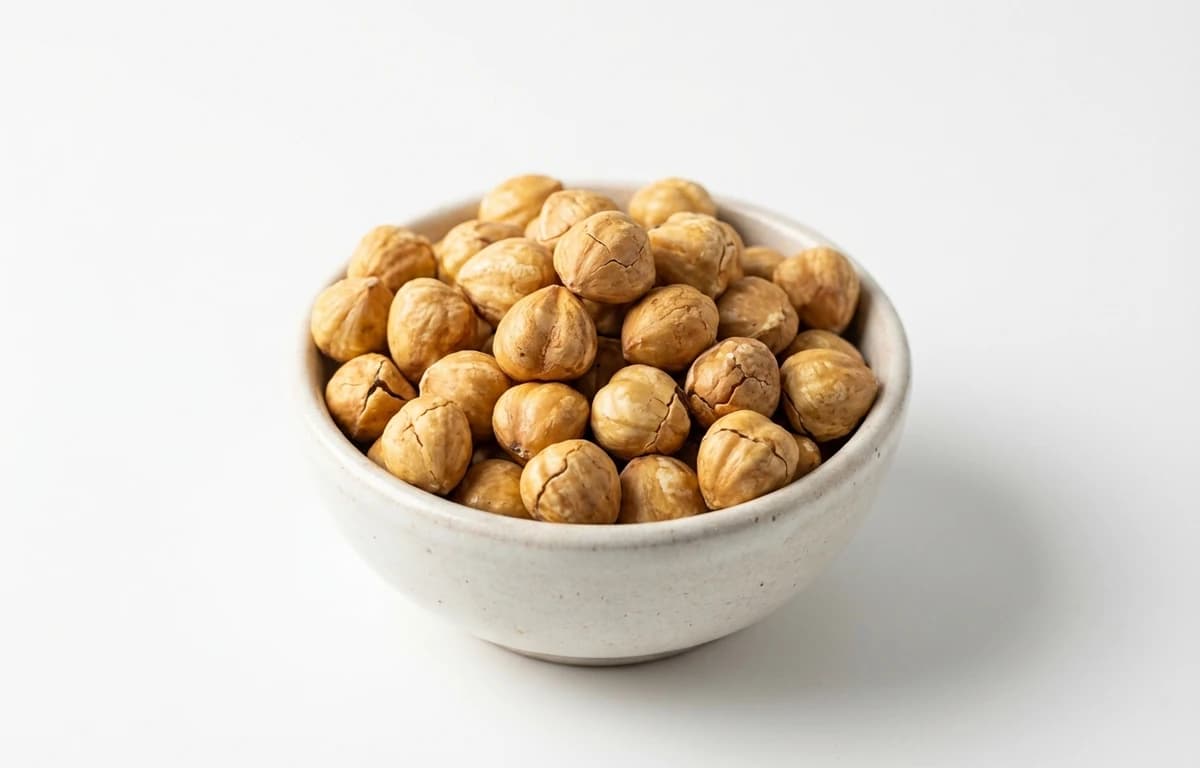 dry roasted unsalted hazelnut