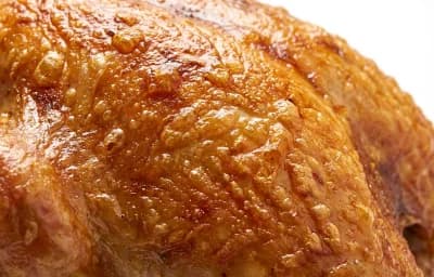 roasted turkey skin