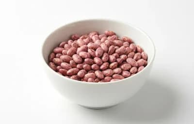raw pink beans
