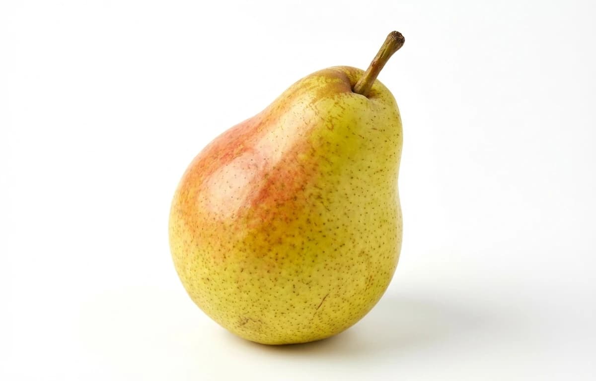 raw bartlett pear