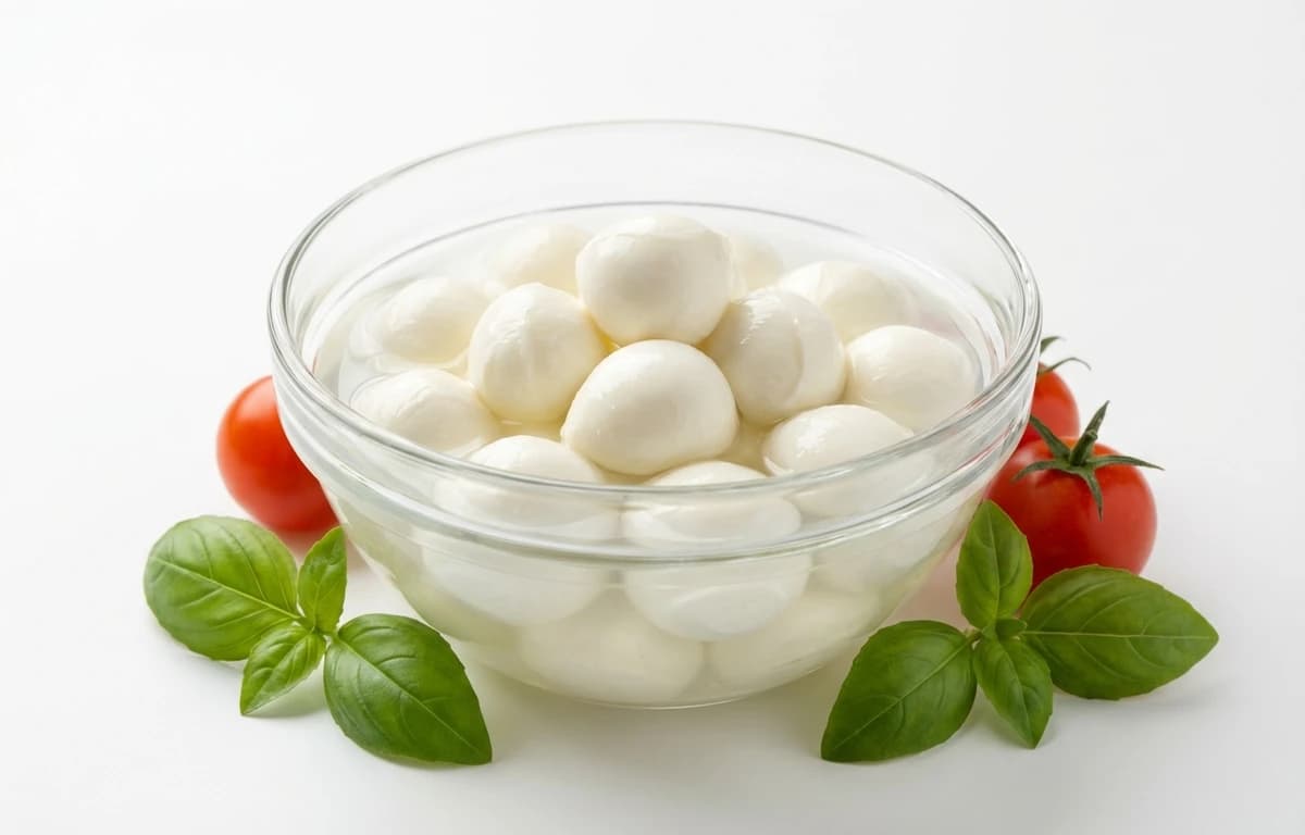 fresh mozzarella balls