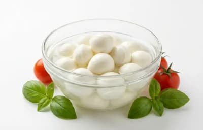fresh mozzarella balls