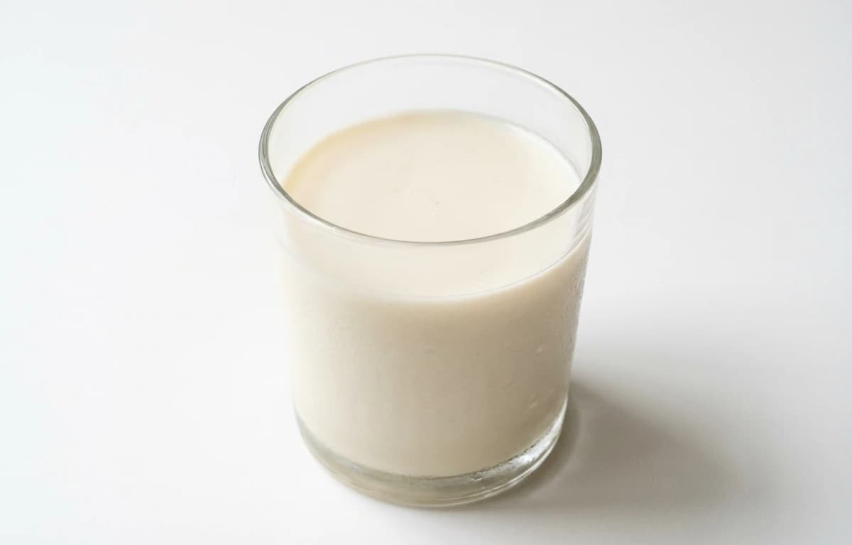 unsweetened plant-based milk