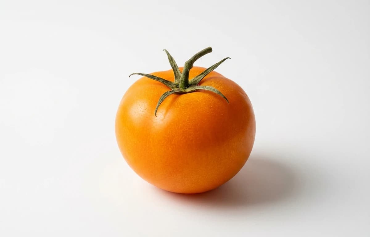 raw orange tomato