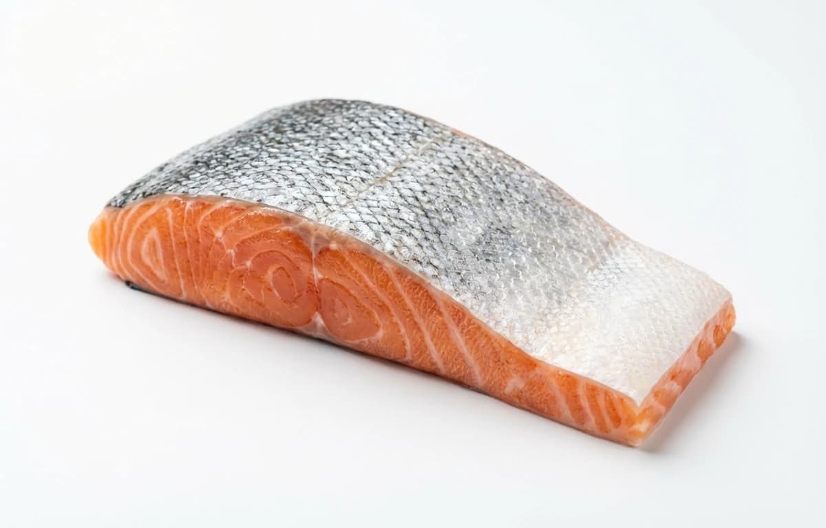 raw farmed atlantic salmon