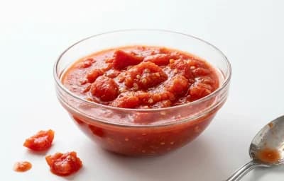 canned unsalted red tomato