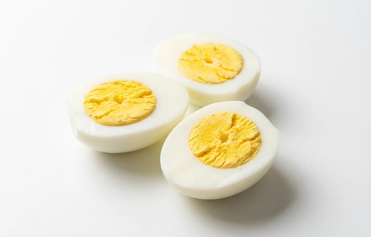 hard-boiled eggs
