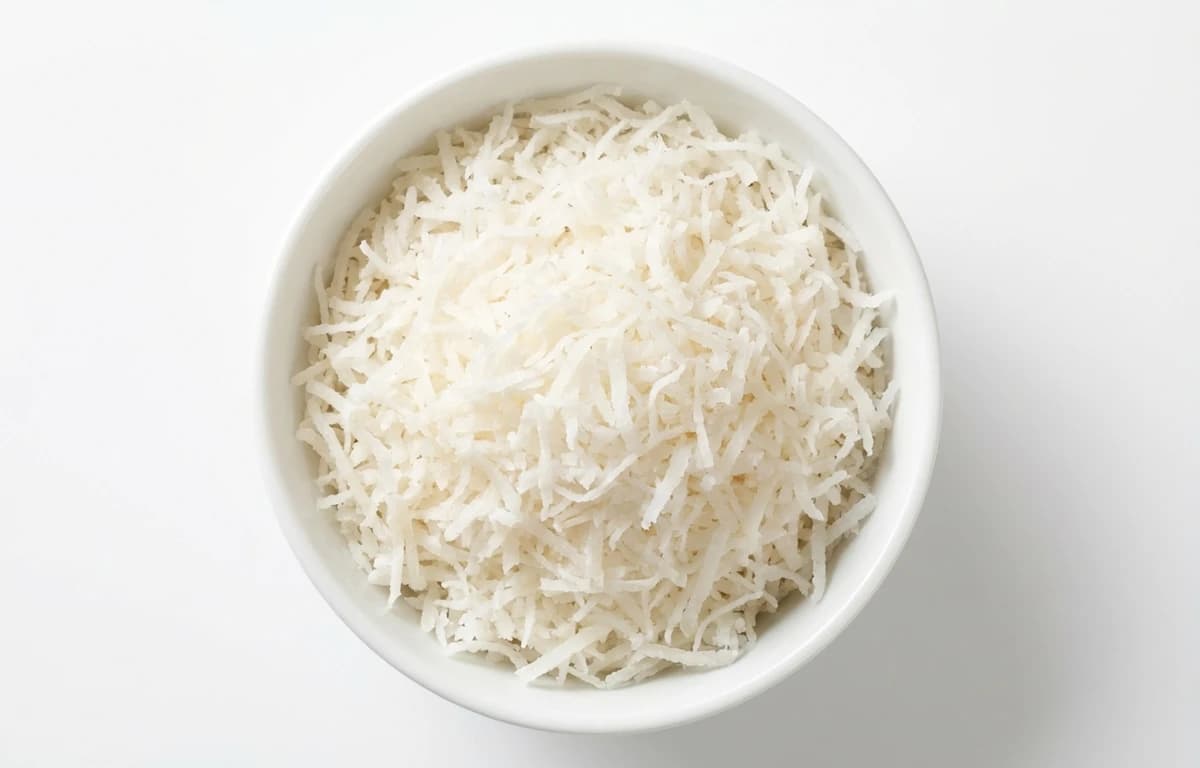 sweetened shredded coconut