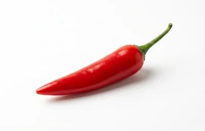 raw red hot chili pepper