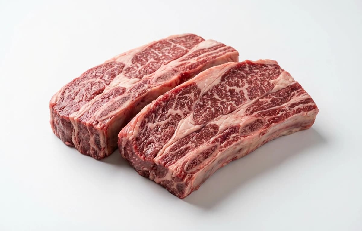 raw choice beef chuck short ribs