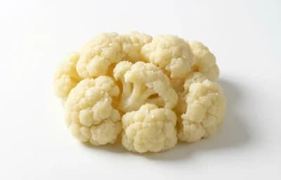 boiled salted frozen cauliflower