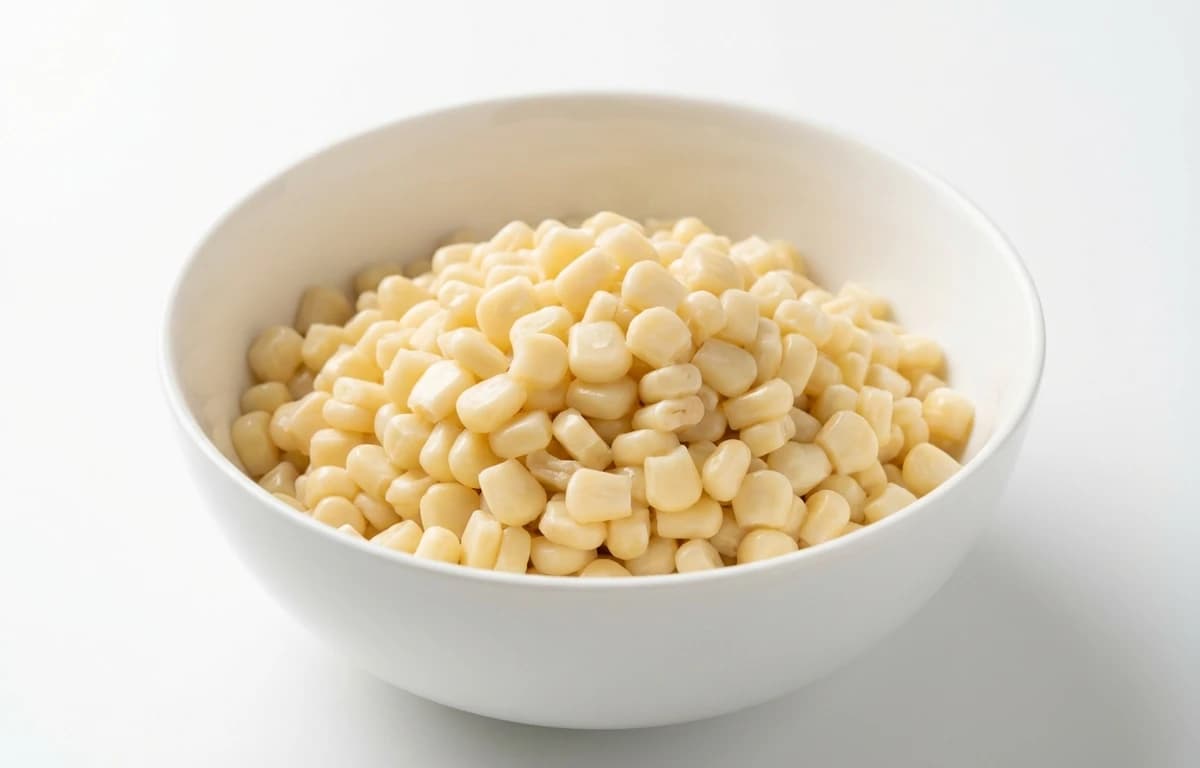 canned unsalted white corn