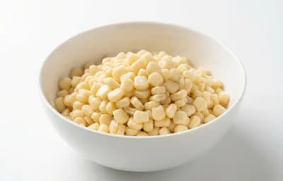 canned unsalted white corn