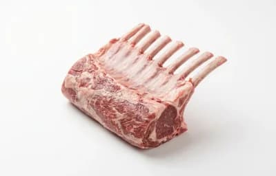 raw New Zealand lamb rack