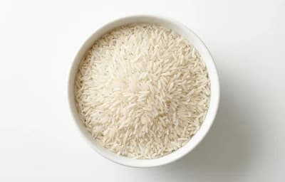 raw unenriched long-grain white rice