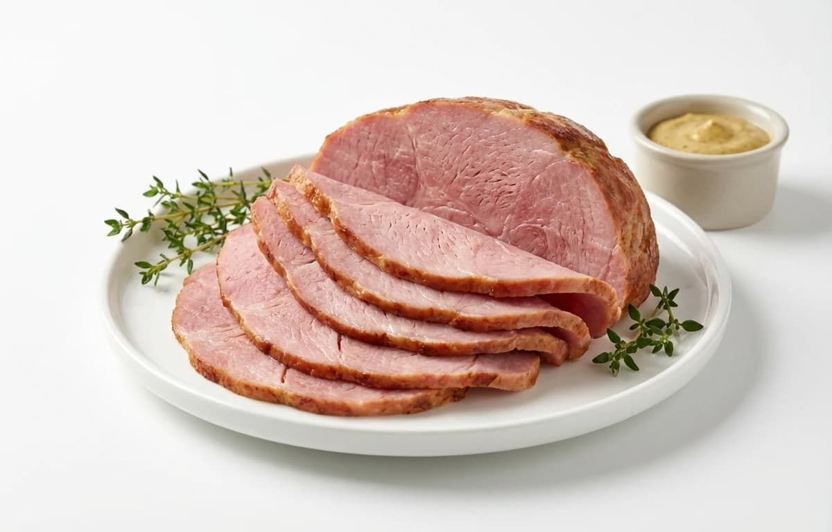 canned roasted extra lean ham