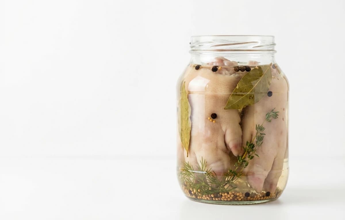 pickled pork feet
