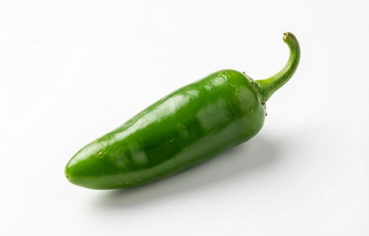 raw serrano pepper
