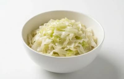 boiled unsalted common cabbage