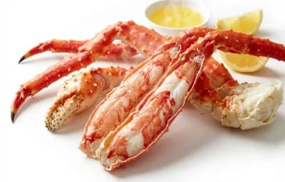 cooked alaska king crab