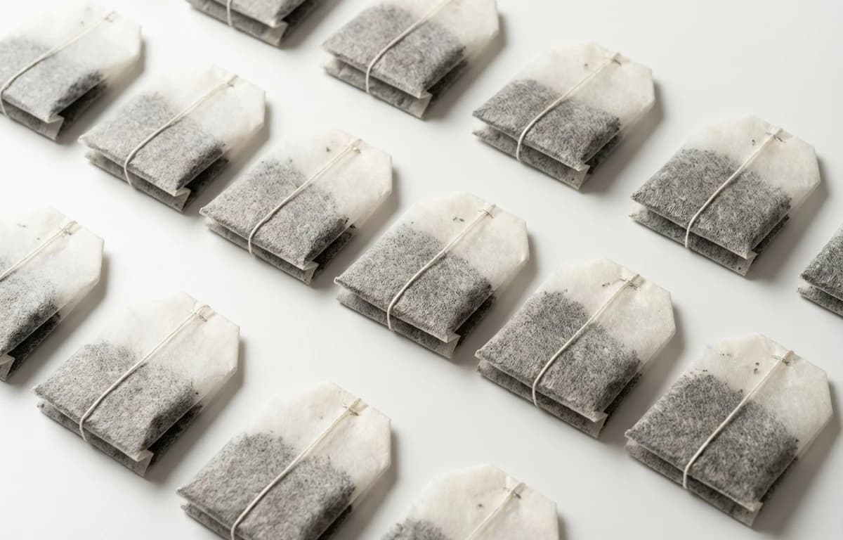 black tea bags