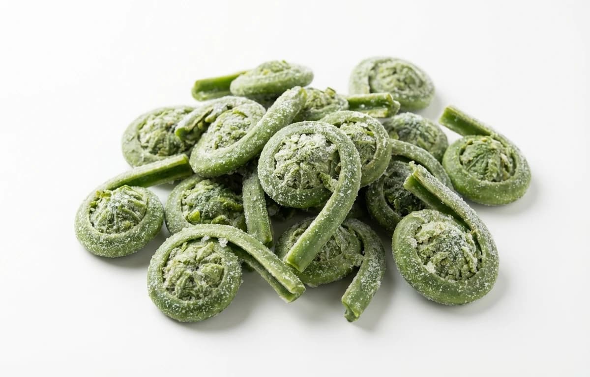 frozen fiddlehead ferns
