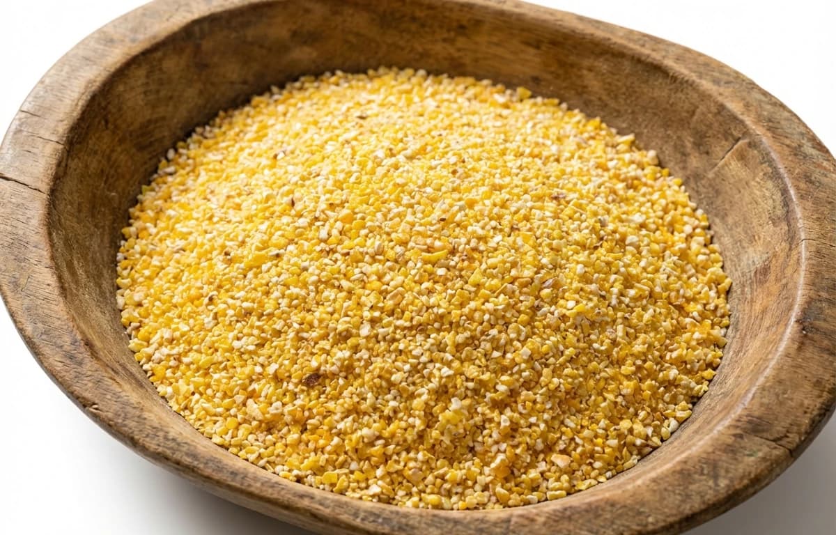 stone-ground yellow grits