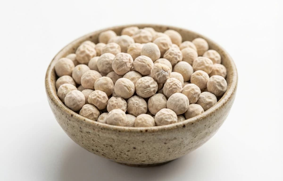 dried white peas
