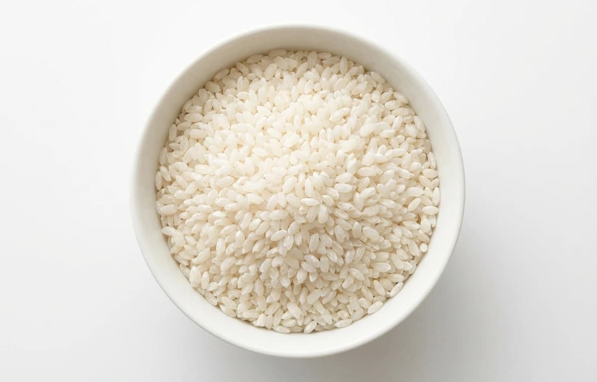 short grain white rice