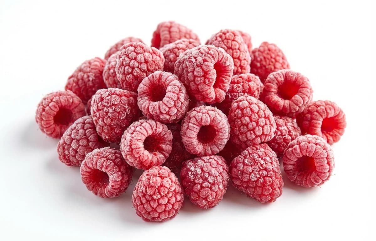 frozen unsweetened raspberries