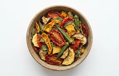 mixed dried desert vegetables