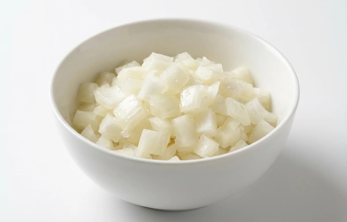 boiled unsalted frozen onion