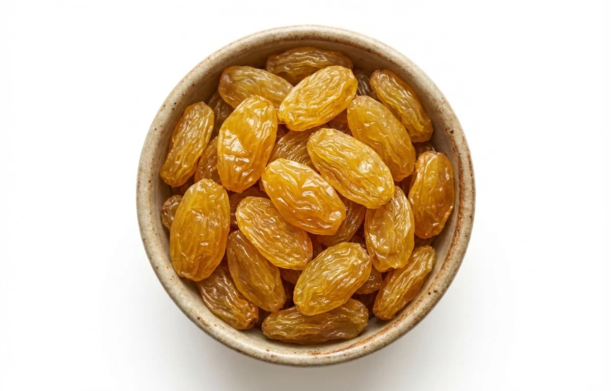 dried golden raisins