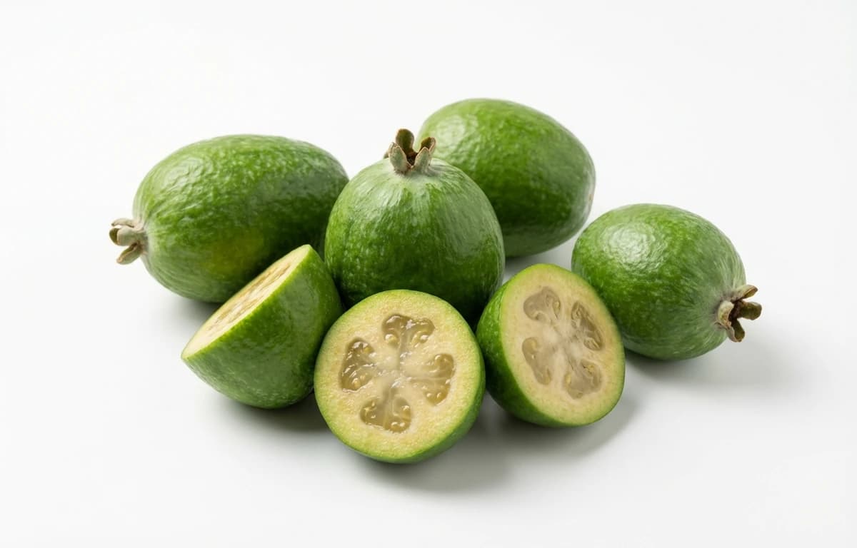 raw feijoa