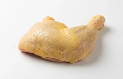country hen thigh with skin