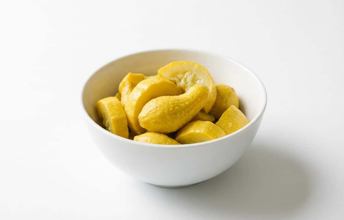 canned unsalted crookneck squash