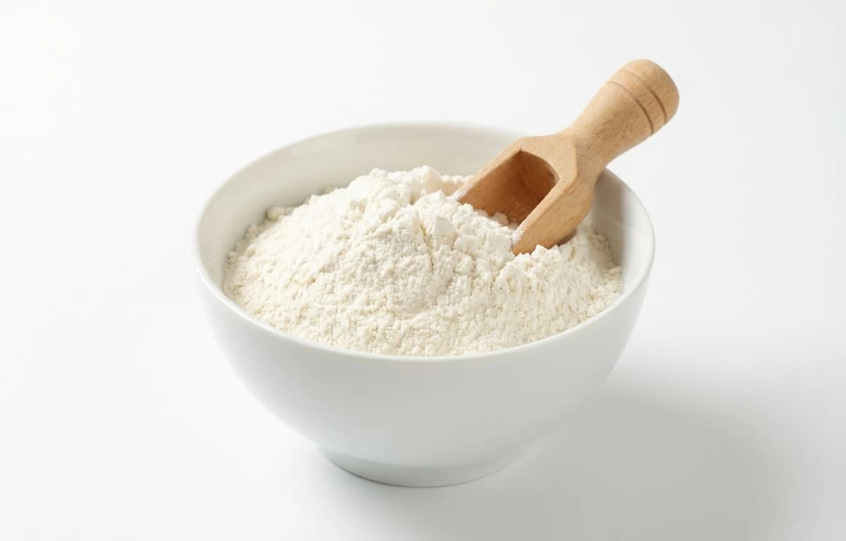 bleached enriched white wheat flour