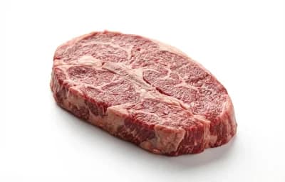 raw choice beef shoulder top blade steak