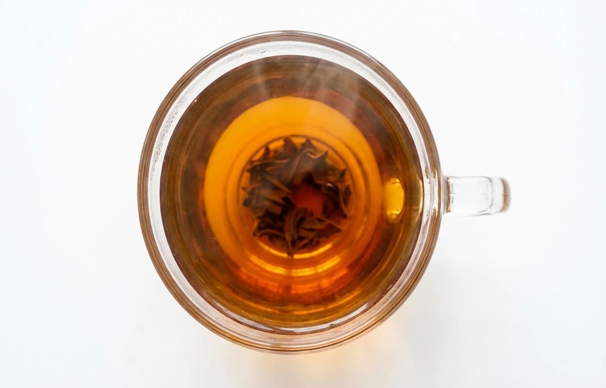 brewed oolong tea